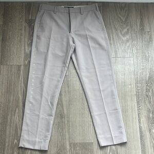 Abercrombie & Fitch tan/Gray Dress Pants Flat Front